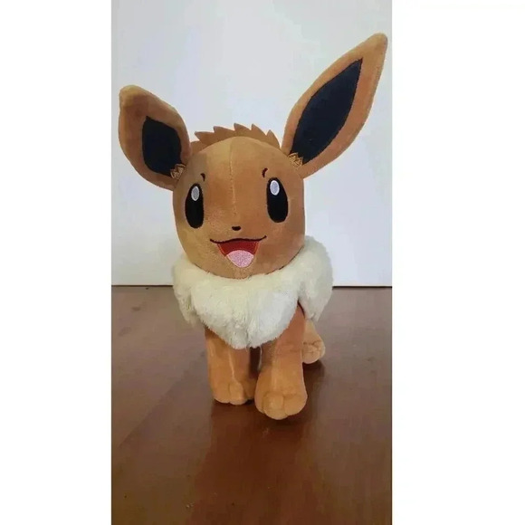 Evee Pokemon 9in x 8in plushy - Picture 3 of 5